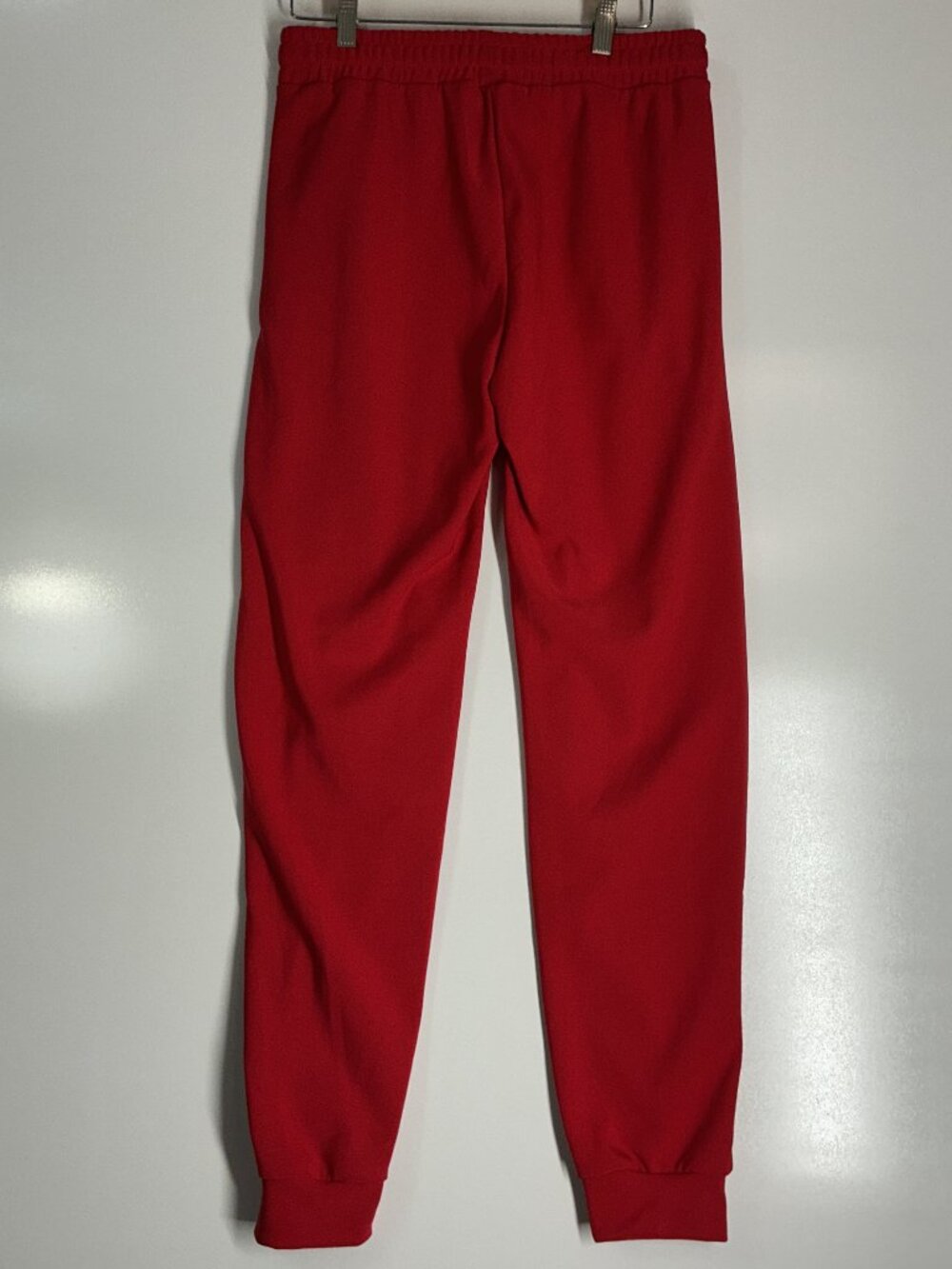 New Mix Buttery Soft Stretch Jogger Pants Red XL Drawstring Side Pockets NWT - Picture 3 of 8